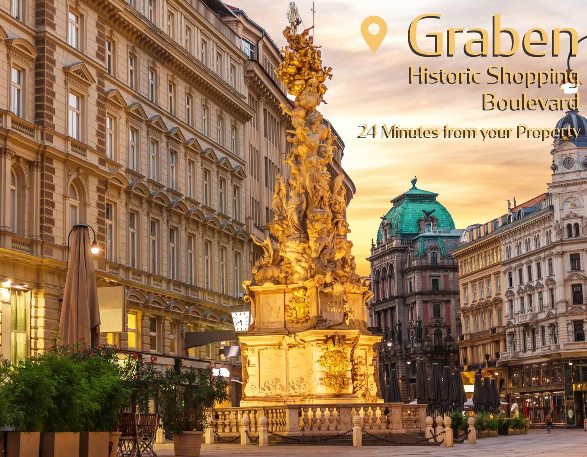 Comfy 3Br Shared Apartment - U6 Subway, Danube & Millenium City Wien Eksteriør billede